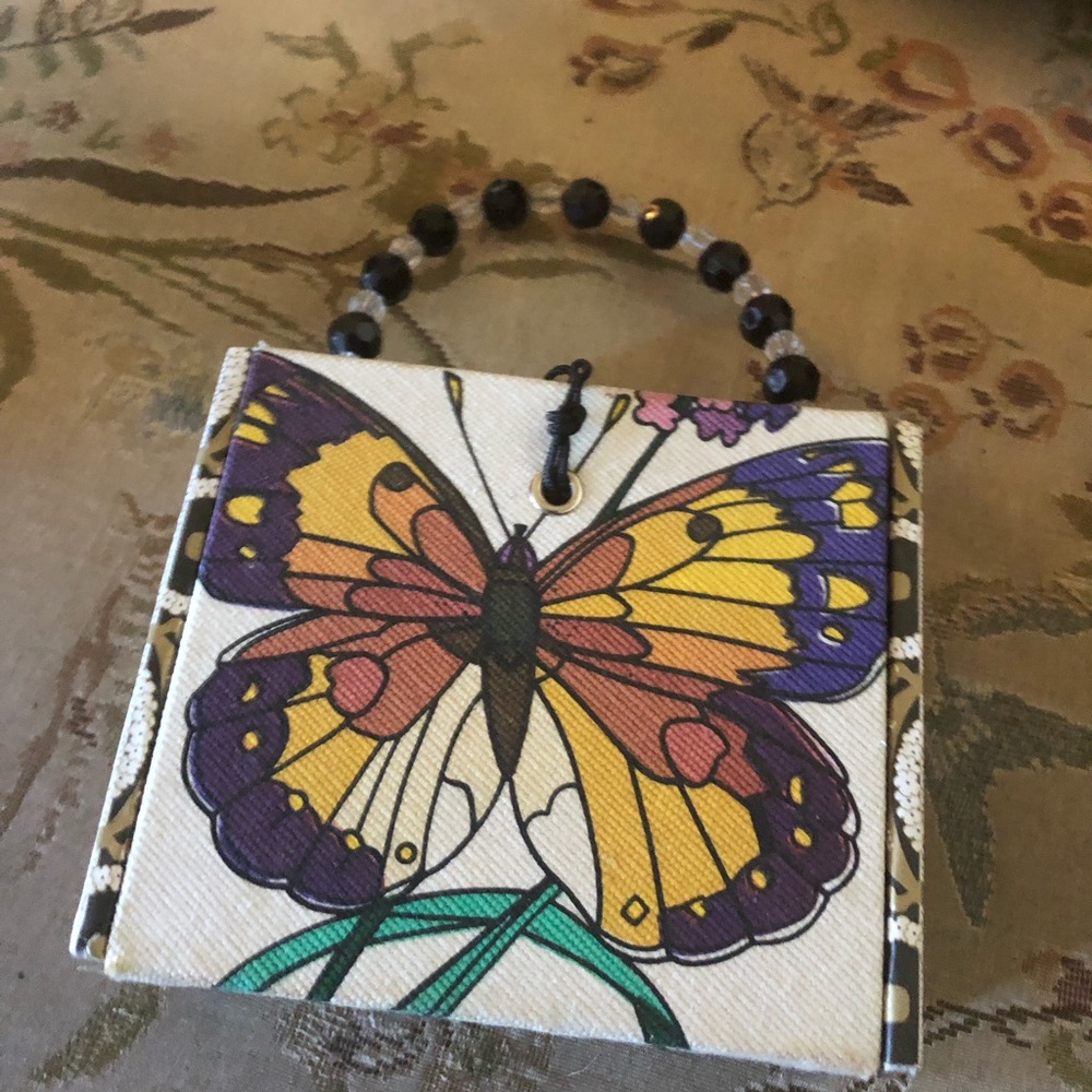 Old Repurposed Cigar Box Purse- 663 $30 or $25 w/offer